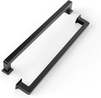 FILTA 8.8 Inch(224mm) Hole Centers Matte Black Cabinet Pulls(Set of 10),Black Handles for Cabinets Zinc Alloy Kitchen Cabinet Pulls Cabinet Hardware for Cabinets Cupboard Drawer