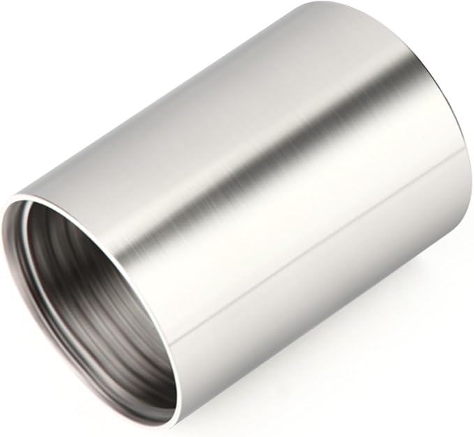 TAISHER 1PCS Stainless Steel Pipe Fittings, 2" NPT Female x 2" NPT Female Threaded, 6" Length Nipple Cast Pipe