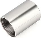 TAISHER 1PCS Stainless Steel Pipe Fittings, 2" NPT Female x 2" NPT Female Threaded, 4" Length Nipple Cast Pipe