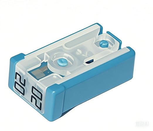 28 Pcs 15A 20A 25A 30A 40A 50A 60A 32V Mini Slotted Automotive MCASE Shaped Cartridge Fuse Kit