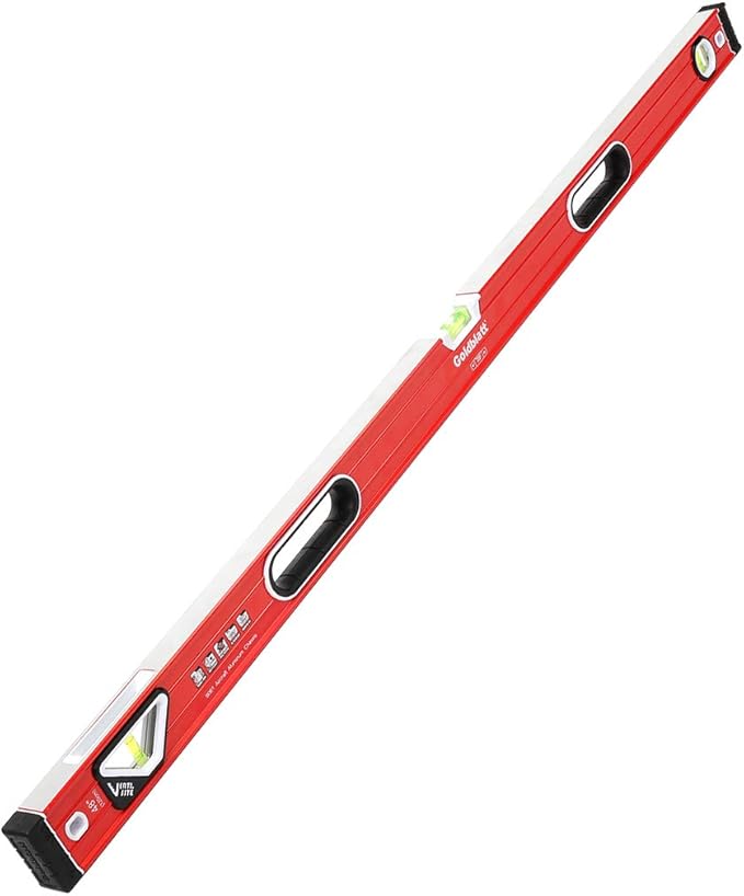 Goldblatt 48in. Double View Vertical Site I-box Spirit Level