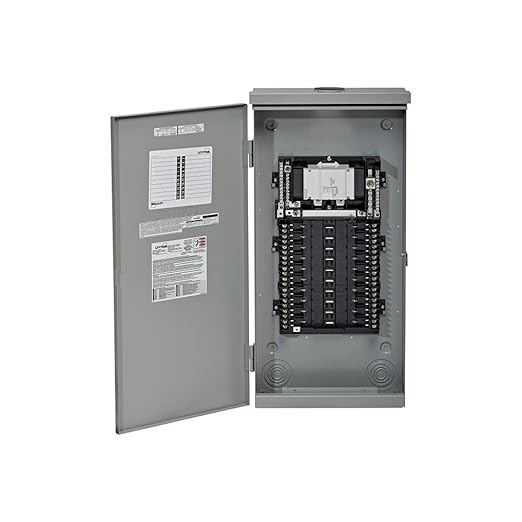 Leviton 20 Space Outdoor Load Center with 200A Main Circuit Breaker, LR220-BDD