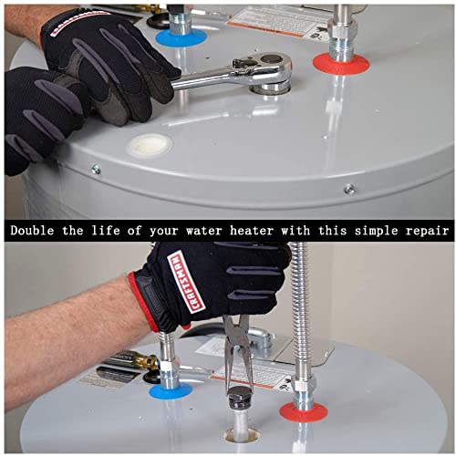 29" Anode Rod for Hot Water Heater Magnesium Compatible with Rheem Reliance A. O. Smith Giant GE Richmond Water Tanks Universal (3/4 Npt X 29 Inches), 0.84" Diameter Hex Plug Protect Rotten Egg Smell