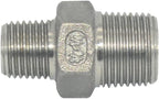 3/8" x 1/4" Male Threaded Reducing Nipple Fitting/Adapter,Stainless Steel SS304 NPT Pipe Hex Reducer