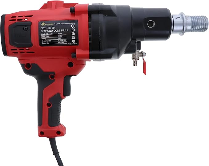 Steel Dragon Tools® MT160 Hand Held Diamond Core Drill Rig for Wet Drilling