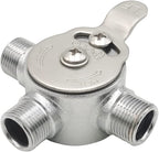 HYDRO MASTER Mechanical Water Mixing Valve, 3/8" Compression Fittings on inlets and Outlet