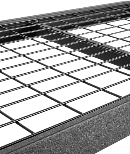 Generic Heavy Duty Member Mark 4-Shelf Industrial Storage Rack in Black, 77"" W x 24"" D x 72"" H (1 PACK)