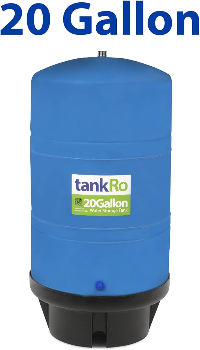 20 Gallon Reverse Osmosis Water Filtration System Expansion Tank