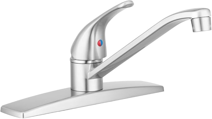 Dura Faucet DF-NMK600-SN RV Swivel Kitchen Sink Faucet (Brushed Satin Nickel)