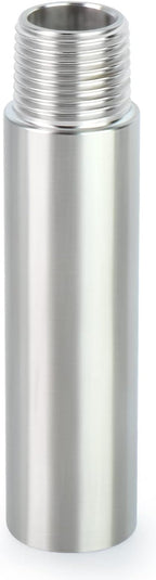 TAISHER 2PCS Stainless Steel Pipe Fittings, 3/8" NPT Male x 3/8" NPT Female Threaded, 4" Length Nipple Cast Pipe