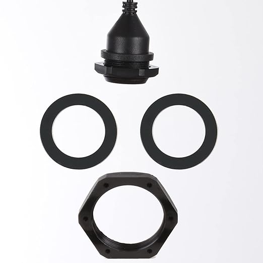 Light Socket with Cord Outdoor Light Socket Wire with E26/E27 Socket Light Bulb Socket with Cord Temporary Construction Lighting Waterproof Socket Corded (6 Pack) 5Foot 20Awg Ma6009