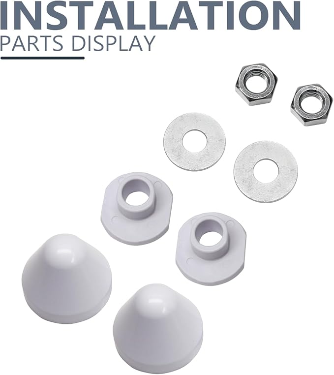 for Geberit 152.404.46.1wall hung toilet connector set with Mounting Hardware