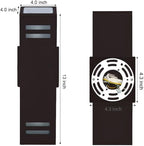 Up and Down Outdoor Wall Lights Fixture – ETL Listed, Aluminum Waterproof Wall Mount Square Design- Modern Exterior Lighting Outdoor Wall Sconce for Porch, Patio, Front Door