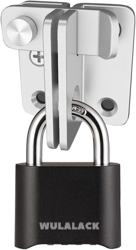 Combo Lock, Heavy Duty Outdoor Combination Lock Weatherproof, Combination Padlock for Outdoor Use