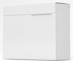 Vsons Modern Design Mailbox, Wall-Mount Mailbox Vsons Design Mitch W (White Powder Coated)