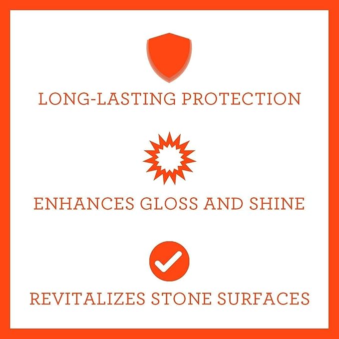 TriNova Granite Cleaner with Sealer and Protectant Bundle