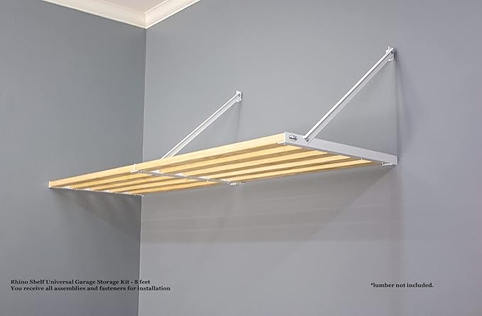 Rhino Shelf Universal Garage Storage Kit - 8 feet