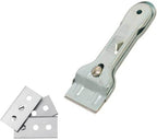 Kingzhuo 1 Pc Glass Scraper Suitable for Glass Ceramic and Induction Cooktops & 5 Pc Replacement Accessories Ceramic Scraper Cooktop Cleaner Scraper