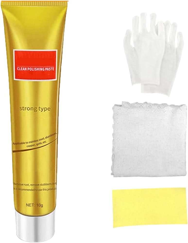 Instashine Metal Polish Cream, Ultimate Metal Polish Cream, Fixini All Metal Polish Cream, Instashine Metal Polish, Ultimate Metal Polishing Cream for Stainless Steel/Aluminum/Brass/Copper (1Pcs)