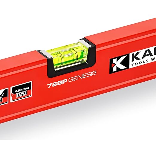 Kapro - 781 Genesis Box Level - Features Horizontal Vial and Dual-View Plumb Site - VPA Certified - Aluminum - 24 Inch