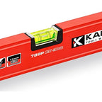 Kapro - 781 Genesis Box Level - Features Horizontal Vial and Dual-View Plumb Site - VPA Certified - Aluminum - 24 Inch