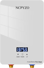 Instant Electric Water Heater 240V 6500W. Tankless Water Heater Electric for Kitchen、Bathroom、Under Sink.On Demand Hot Water Heaters with Self Modulating Technology.Energy Efficient&Easy Installation.