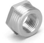 Joywayus Stainless Steel Hex Head Bushing Reducer Pipe Fitting 1-1/2 NPT Male × 3/4 NPT Female (Pack of 2)