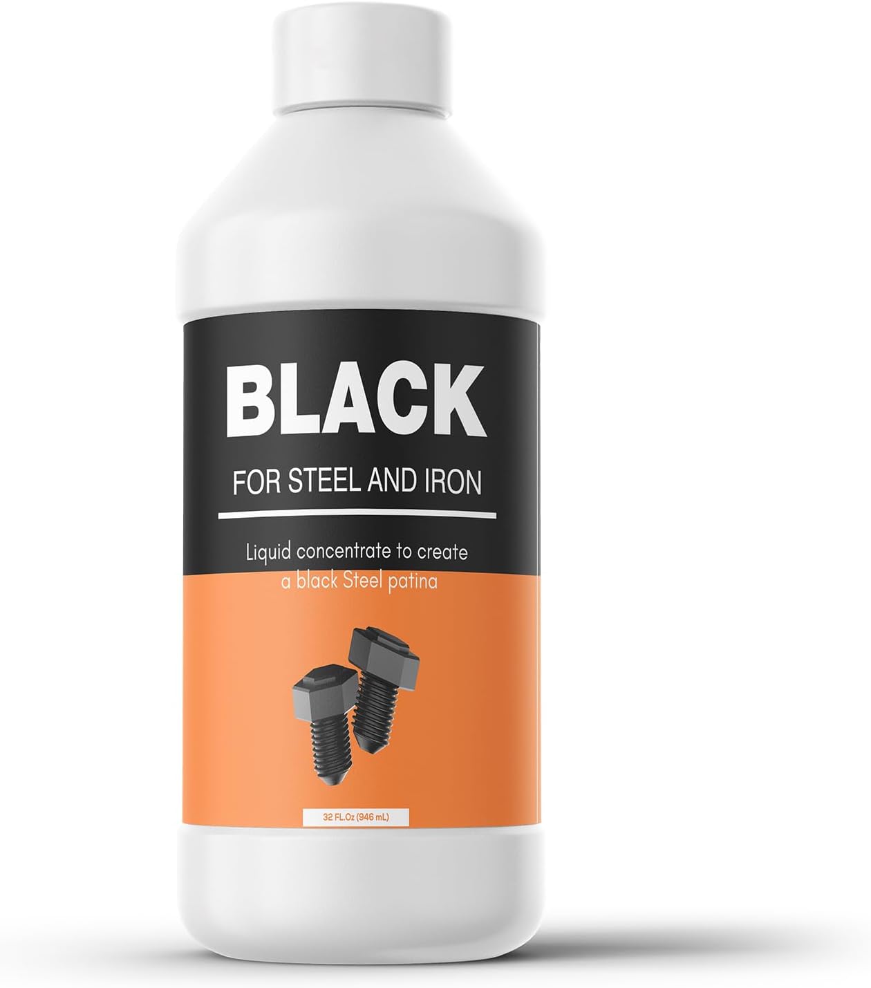 Black Oxide Coating Kit - Black Oxide Solution, Versatile Blackening Solution for Iron and Steel - Not Suitable for Stainless Steel Surfaces (1 Quart)