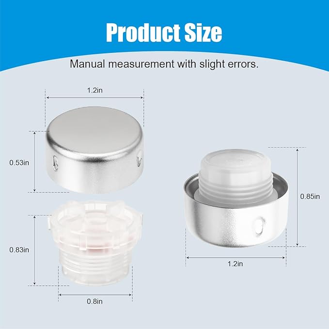 630-7500 Vacuum Breaker Repair Kit, Compatible with Prier 400 & 500 Series Wall Hydrants, Outside Faucet Replacement Plunger Assembly Part