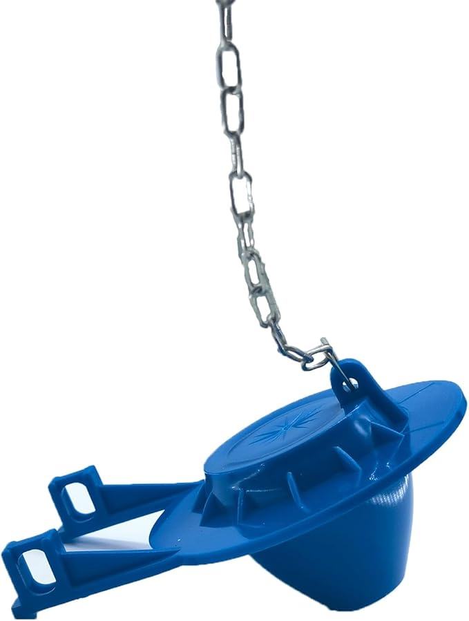 Toilet Handle for Front Mount, Stainless Steel Toilet Flapper Chain and 2-Inch Universal Toilet Flapper Replacement Kit, Easy Installation