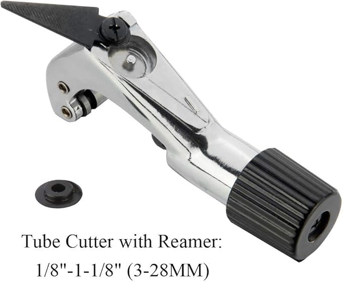 Tube Bender Kit Refrigeration Ratcheting Tubing benders Hand Tool 1/4 to 7/8 Inch Aluminium Alloy Replacement Head