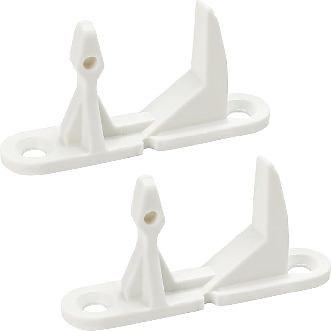 2 Pack Washer Door Striker Lock Latch Replacement Parts for Frigidaire Affinity 131763310 - Front Load Catch Fits for Gibson, for Kenmore - Replaces 131763300, AP3580441, PS890617 - Easy to Install