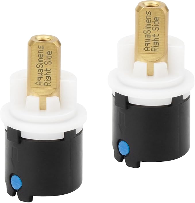 RP60400 Valve Stem Cartridge Replacement for Delta Two Handle Diamond Seal Technology aucets and Beverage Faucets, Replacement Faucet Parts for Bathroom Faucet Cartridge