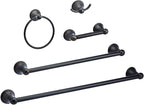 Amazon Basics AB-BR817-OR Variety Pack Modern Bathroom Accessories Towel Holder, 5 Piece, Oil Rubbed Bronze