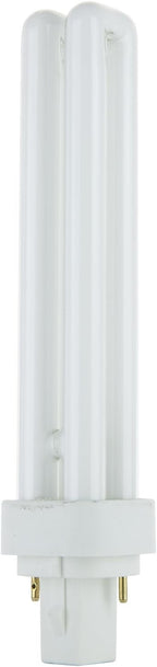 Sunlite PLD26/SP27K 26-Watt Compact Fluorescent Plug-In 2-Pin Light Bulb, 2700K Color