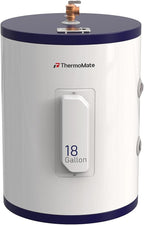 ThermoMate Tank Water Heater Electric, 18 Gallon Small Point of Use Residential Hot Water Heater for Washing & Shower, 120Volt 1500W Compact, Adjustable Thermostat, UL Listed