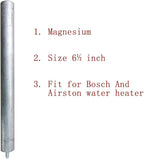 2 Pack Anode Rod for RV Water Heater, Apply to Airston and Bosch 3000T ES2.4 ES4 Water heaters Anode rods Replacement Part 7738007315 - Size 6½ in - Magnesium with 1 Year Warranty