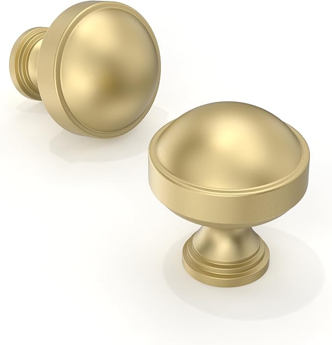 10 Pack Brushed Gold Kitchen Cabinet Knobs Cabinet Pulls Drawer Hardware