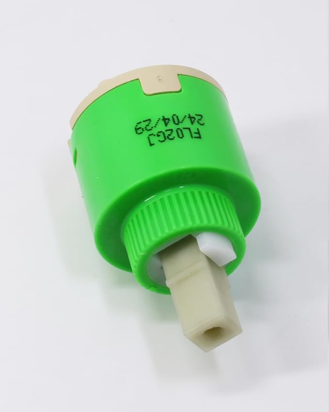 Replacement Belanger FC9M6 Hain Yo FL02GJ 35mm Single Lever Faucet Cartridge, (1 Pack) OEM Faucet Cartridges, Bathroom Ceramic Cartridges, Fits 35mm Faucets, 1 3/8"