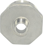 2" x 1/2" Male Threaded Reducing Nipple Fitting/Adapter,Stainless Steel SS304 NPT Pipe Hex Reducer
