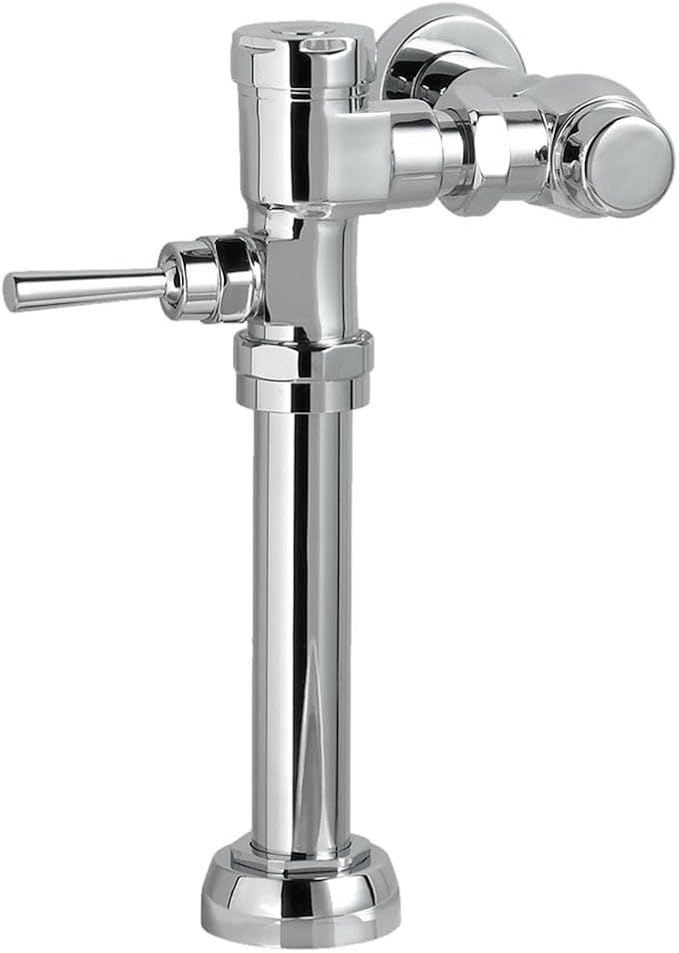 American Standard 6047111.002 Exposed Manual Toilet 1.1 GPF Flush Valve, Polished Chrome