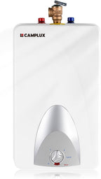 CAMPLUX Electric Mini-Tank Water Heater ME40 4.0 Gallons, Point of Use No Wait for Hot Water Under Kitchen Sink 120V 1440W, Wall or Floor Mounted, UL Listed