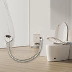 (6pcs 20 inch) PLUMBINGMASTER Toilet Water Supply Line,3/8" Comp x 7/8" BC Braided Stainless Steel Toilet Supply Line,Toilet Connector Hose with Anti-Leaking Brass Nut