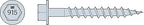 Simpson Strong-Tie SD9112R100 - #9 x 1-1/2 Inch Strong Drive SD Connector Screws - 1/4 Inch Hex Head, Galvanized Coating, Hex Bit Included, for Construction, Home Improvement (Box of 100)