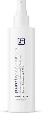 BRIOTECH Pure Hypochlorous Acid Spray and Cleanser, Original Premium HOCl Topical Solution, Multi-Purpose Cleaner, Family Approved & Pet Friendly, 8 fl oz