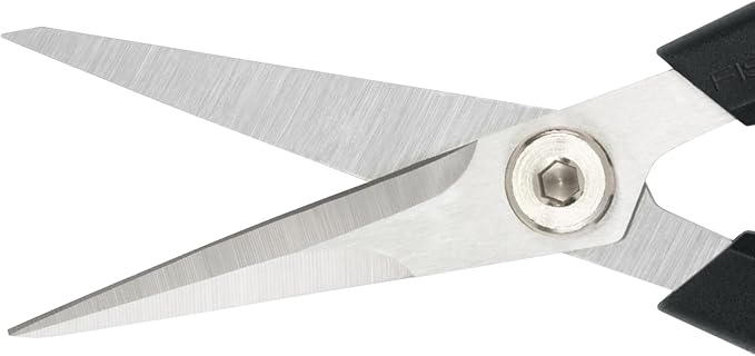 Fiskars Comfort Loop Pruning Snips, Garden Gifts for Women, Extra Large SoftGrip Handle, Yard and Garden Tools 7", Orange/Black