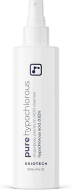 BRIOTECH Pure Hypochlorous Acid Spray and Cleanser, Original Premium HOCl Topical Solution, Multi-Purpose Cleaner, Family Approved & Pet Friendly, 4 fl oz