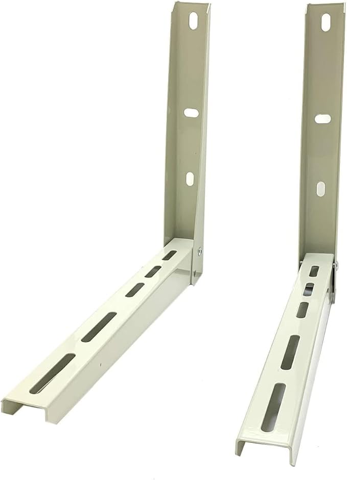 Appli Parts Soporte para montaje en pared de Unidad Condensadora Externa de Mini Split hasta 100kg modelo APAB-2100 incluye kit de fijacion, pernos y gomas