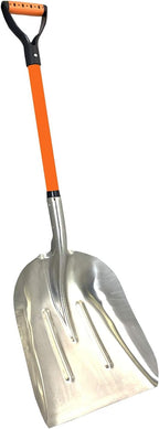 Ashman Aluminium 48 inch Snow Shovel with Large Head and Durable Handle. (Scoop Shovel, 1 Pack).