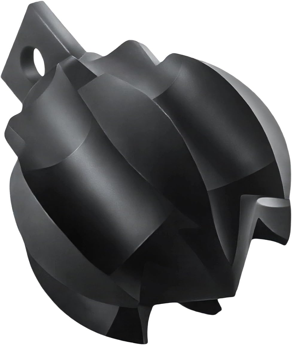 Drain Cleaner Cutter Heads (2-1/2CG) F/5/8& 3/4" Cables, Clog Chopper Multi Function Cuttin Tool, Black